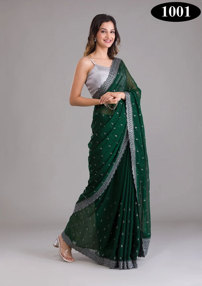 Riya By Fashion Lab 1001-1003 Party Sarees Catalog